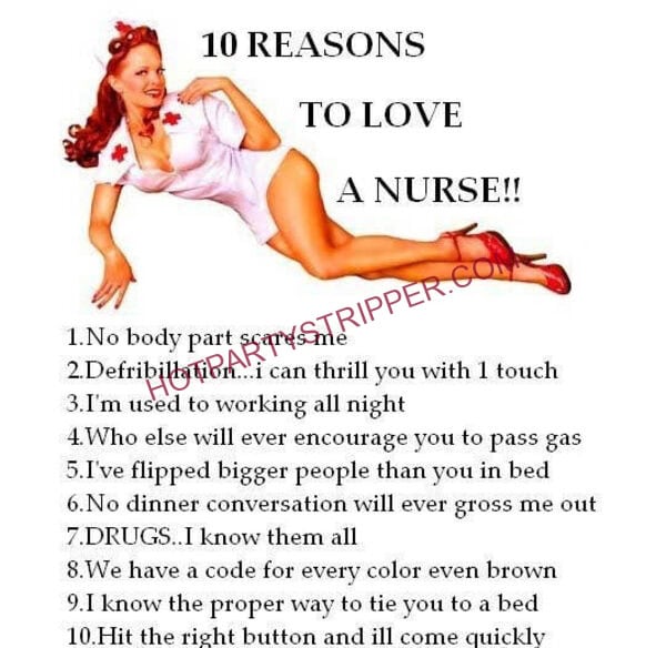 10 Reasons to love nurses